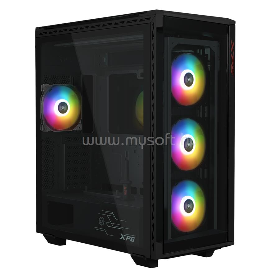 ADATA XPG Battlecruiser II fekete (táp nélkül) ablakos E-ATX ház