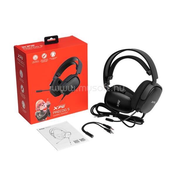 ADATA XPG Precog S vezetékes gamer headset (fekete)