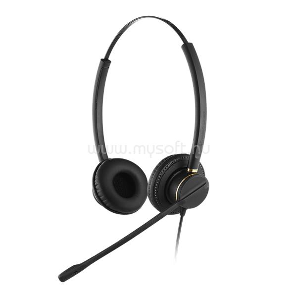 ADDASOUND QD - CRYSTAL 2872 vezetékes headset (fekete)