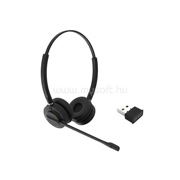 ADDASOUND UC - INSPIRE 16 Bluetooth vezeték nélküli headset (fekete-szürke)