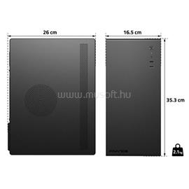 ADVANCE Számítógépház - OPTIMA Black (MicroATX, USB2.0+USB3.0, fekete) 8301B0 small