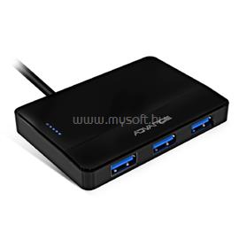 ADVANCE USB Hub - XPAND STARTER HUB (USB-A to 4x USB-A3.0, fekete) HUB-406PL small