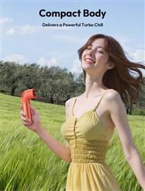 AECOOLY Aero Ultra Handheld High-Speed Fan Orange PH03-OG small