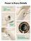 AECOOLY Halo 02 Portable Handheld Fan Beige PB02-BEIGE small
