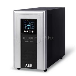 AEG Protect C 2000VA 6xIEC C13 VFI online kettős konverziós külső akkumulátorokkal bővíthető szünetmentes tápegység 6000021236 small