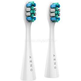 AENO Replacement toothbrush heads, White, Dupont bristles, 2pcs in set (for ADB0007/ADB0008) ADBTH7-8 small