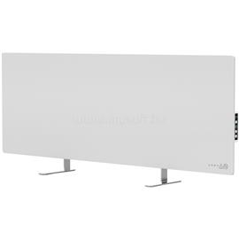 AENO Premium Eco Smart Heater, 700W, Tempered glass, Infrared+convection heating type, Led display Plug type: Europe (E/F type), WHITE AGH0003S small