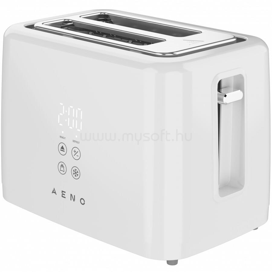 AENO Electric Toaster, White, 220-240V, 50-60Hz, 780-930W, 2 slots, 3 modes, 7 browning levels