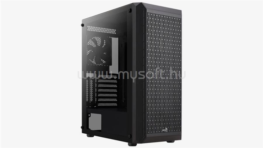 AEROCOOL Beam-G-BK-V1 táp nélküli ablakos ház fekete (ACCM-PV37013.11)
