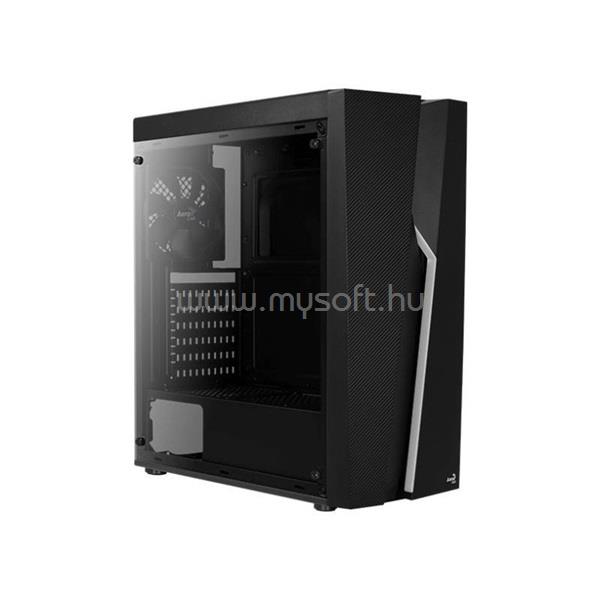 AEROCOOL Bolt Mini TG RGB fekete (táp nélküli) ablakos mATX ház