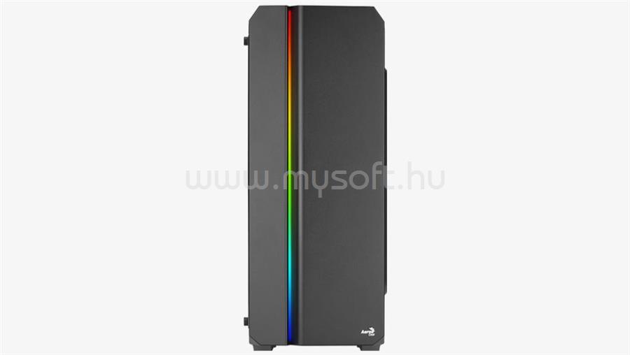 AEROCOOL Genesis ARGB (Genesis-A-BK-v1) táp nélküli ablakos ház fekete (ACCM-PV40012.11)