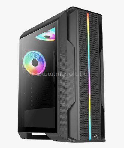 AEROCOOL Splinter Duo táp nélküli ablakos ház fekete (ACCM-PB26033.11)