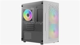 AEROCOOL Trinity Mini-G-WT-v3 táp nélküli ablakos Micro ATX ház fehér ACCS-PV32133.21 small