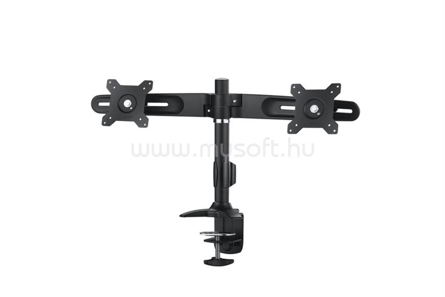 AG NEOVO DMC-02D asztalra rögzíthető dupla monitortartó 15"-24"