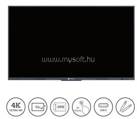 AG NEOVO HU86T60 86" Interaktív érintőkijelző,4K,NeoV, Win, Android HU86T60 small