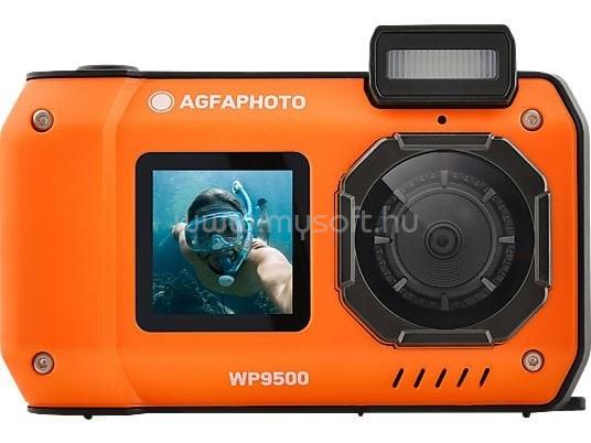 AGFA Agfaphoto Realishot WP9500 vízálló digitális fényképezőgép (narancssárga)