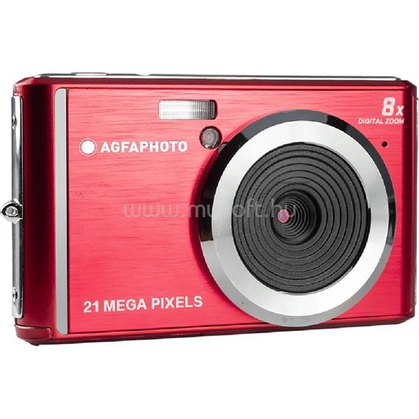 AGFA DC5200 kompakt digitális fényképezőgép (piros)