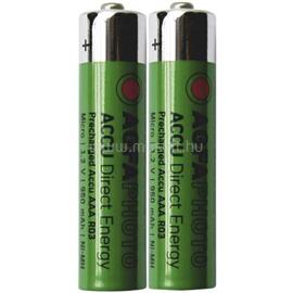 AGFA Mikroceruza akku AAA NiMH, 1,2V 950 mAh, 2 db, HR3, HR03, UO100557, DC2400, DC2400B4N, LR03 132-803944 small