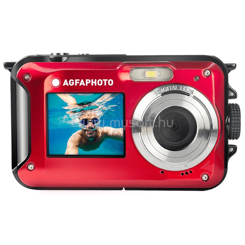 AGFAPHOTO Realishot Vízálló digitális fényképezőgép (piros)