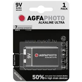 AGFAPHOTO Ultra 6LR61 9V-os elem Alkáli mangán 9 V 1 db 110-851808 small