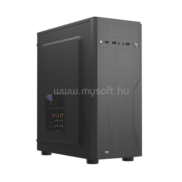 AIGO B350 Fekete (Táp nélküli) ATX ház