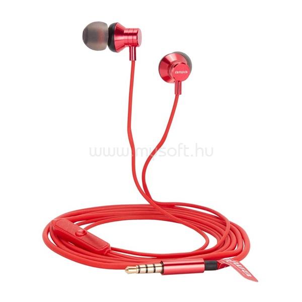 AIWA ESTM-50RD piros fülhallgató
