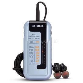 AIWA R-22SL hordozható szürke FM rádió R-22SL small