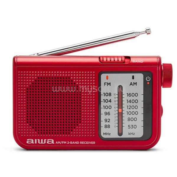 AIWA RS-55RD hordozható piros rádió