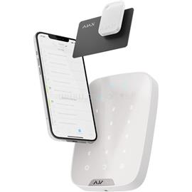 AJAX Keypad Plus WH fehér proxy olvasós vezetéknélküli kezelő AJAX_26078 small