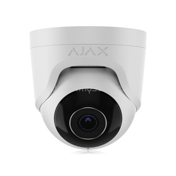 AJAX TurretCam WH /kültéri/5MP/2,8mm/IR35m/H265/JetSparrow/Mikrofon/fehér IP turret kamera