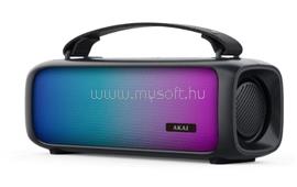 AKAI Hordozható fekete hangszóró  8 W ABTS-08 BK ABTS-08_BK small