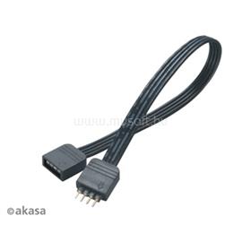 AKASA 4pin RGB LED apa-anya világítást hosszabbító kábel - 50 cm AK-CBLD01-50BK small