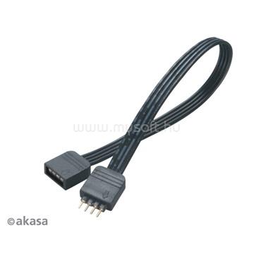 AKASA 4pin RGB LED apa-anya világítást hosszabbító kábel - 50 cm