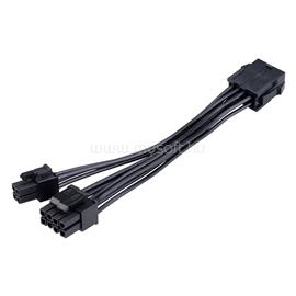 AKASA 8-Pin to 8+4 pin adapter 15 cm AK-CBPW22-15 small
