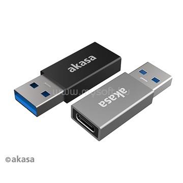 AKASA ADA - USB Type-A Male to USB Type-C Female Adapter - Duo pack - AK-CBUB61-KT02