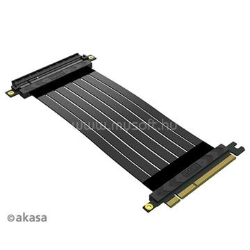 AKASA ADA RISER BLACK X2 Mark IV Premium PCIe 4.0 x16 riser cable - 20cm