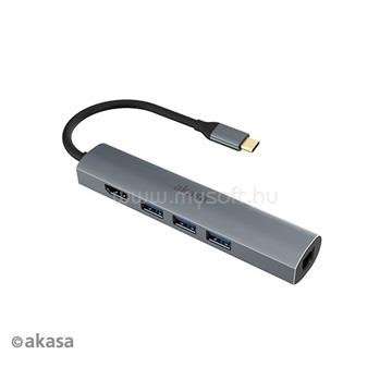 AKASA ADA USB Type-C 5in1 dock -  AK-CBCA22-18BK