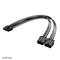AKASA AK-CBPW27-30BK 12-Pin to Dual 8-pin adapterkábel - 30 cm AK-CBPW27-30BK small