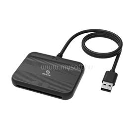 AKASA AK-CR-14BK - USB Külső Electronic ID és SmartCard olvasó AK-CR-14BK small