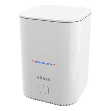 AKASA DuoDock MX - 2 M.2 PCIe NVMe SSD dokkoló állomás offline klónozással