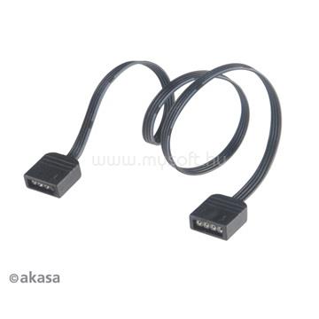 AKASA KAB 4pin RGB LED világítást hosszabbító kábel - AK-CBLD06-30BK