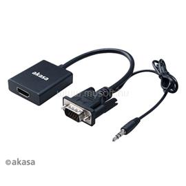 AKASA VGA > HDMI > audio kábellel AK-CBHD23-20BK small