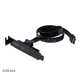 AKASA Low Profile PCI Bracket Cable with USB 3.1 Gen 2 Type-C AK-CBUB37-50L small