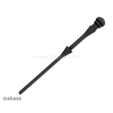 AKASA szilikon-gumi anti-vibrációs tű házhűtéshez - 60pcs - Fekete - AK-MX003-BKT60