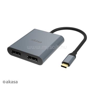 AKASA Type-C - 2 x Displayport MST