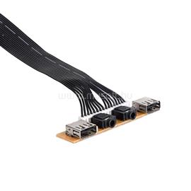 AKYGA 2xUSB 2.0 előlapi 78mm csatlakozó (AK-CA-85) AK-CA-85 small