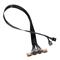 AKYGA 2xUSB 2.0 előlapi 78mm csatlakozó (AK-CA-85) AK-CA-85 small