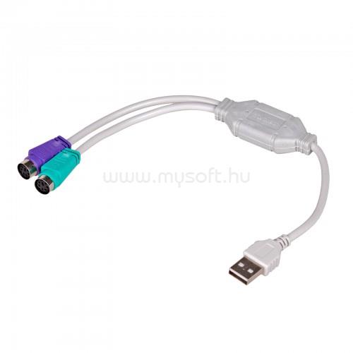 AKYGA Adapter AK-AD-15 USB / 2x PS/2