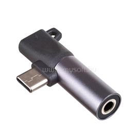 AKYGA Adapter AK-AD-62 USB type C / USB type C / Jack 3.5mm AK-AD-62 small