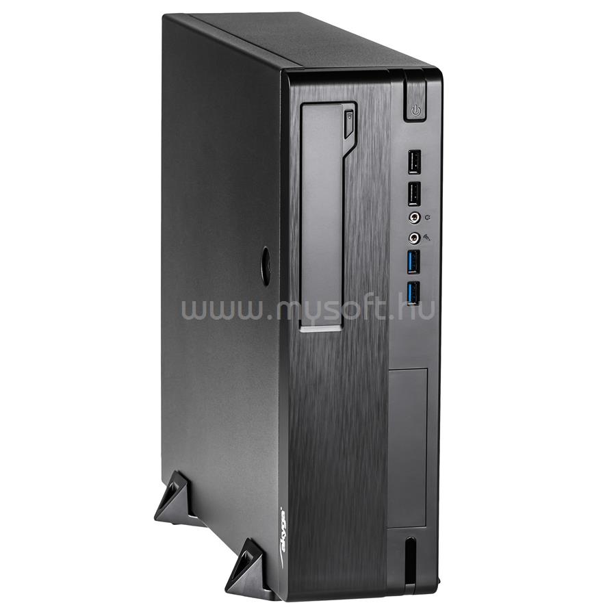 AKYGA AK-502-02BK SFF Fekete (Táp nélküli) mATX ház